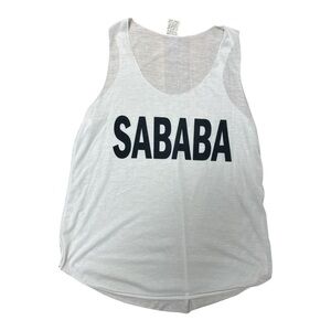 Saba White Tank Top
